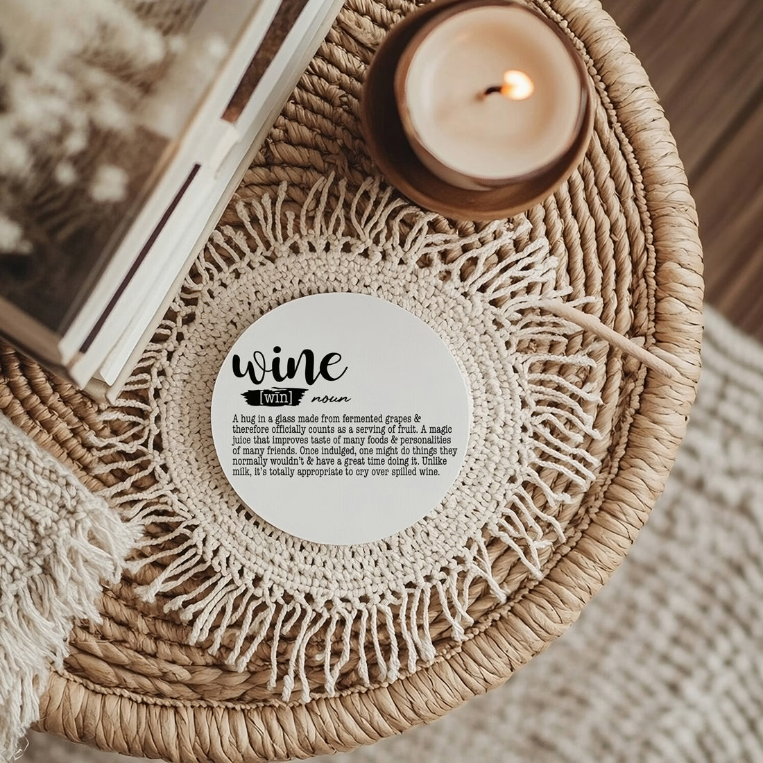 Dictionary Swag Coasters