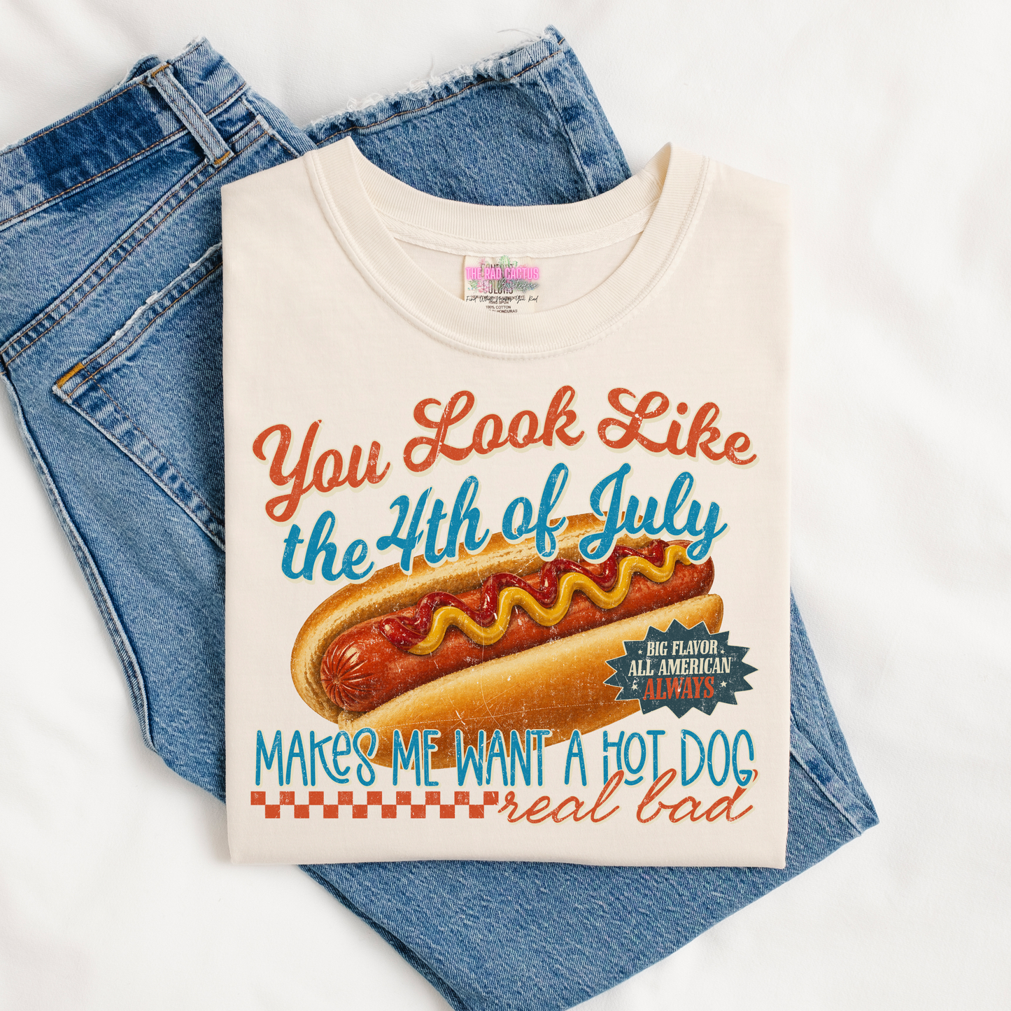 You Look Like the 4th of July Graphic Tee or Crewneck Sweatshirt
