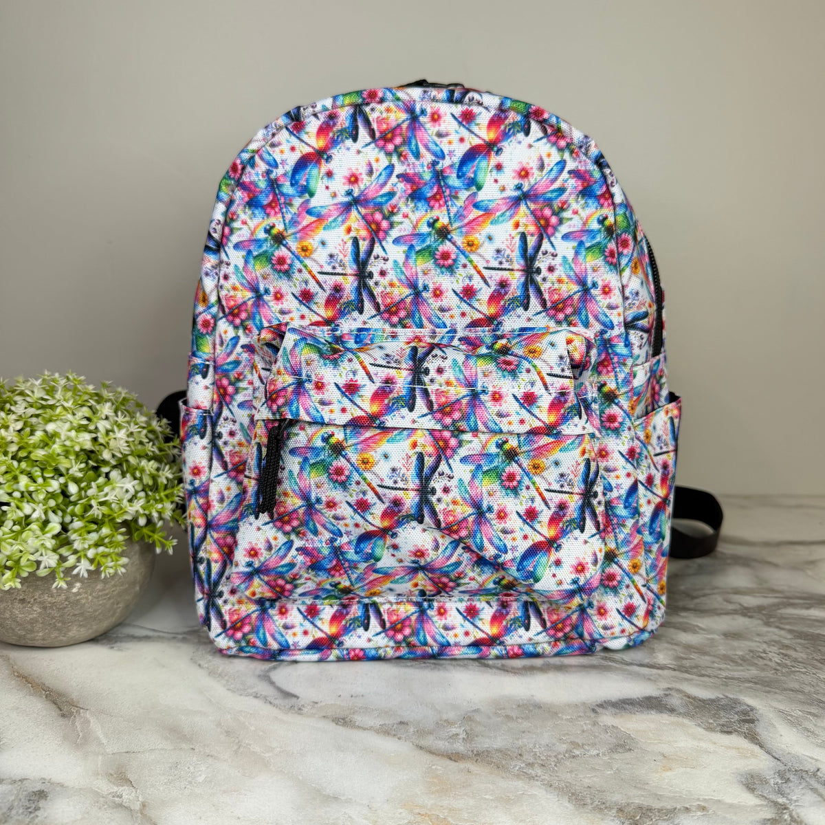 Mini Backpack - Rainbow Dragonfly