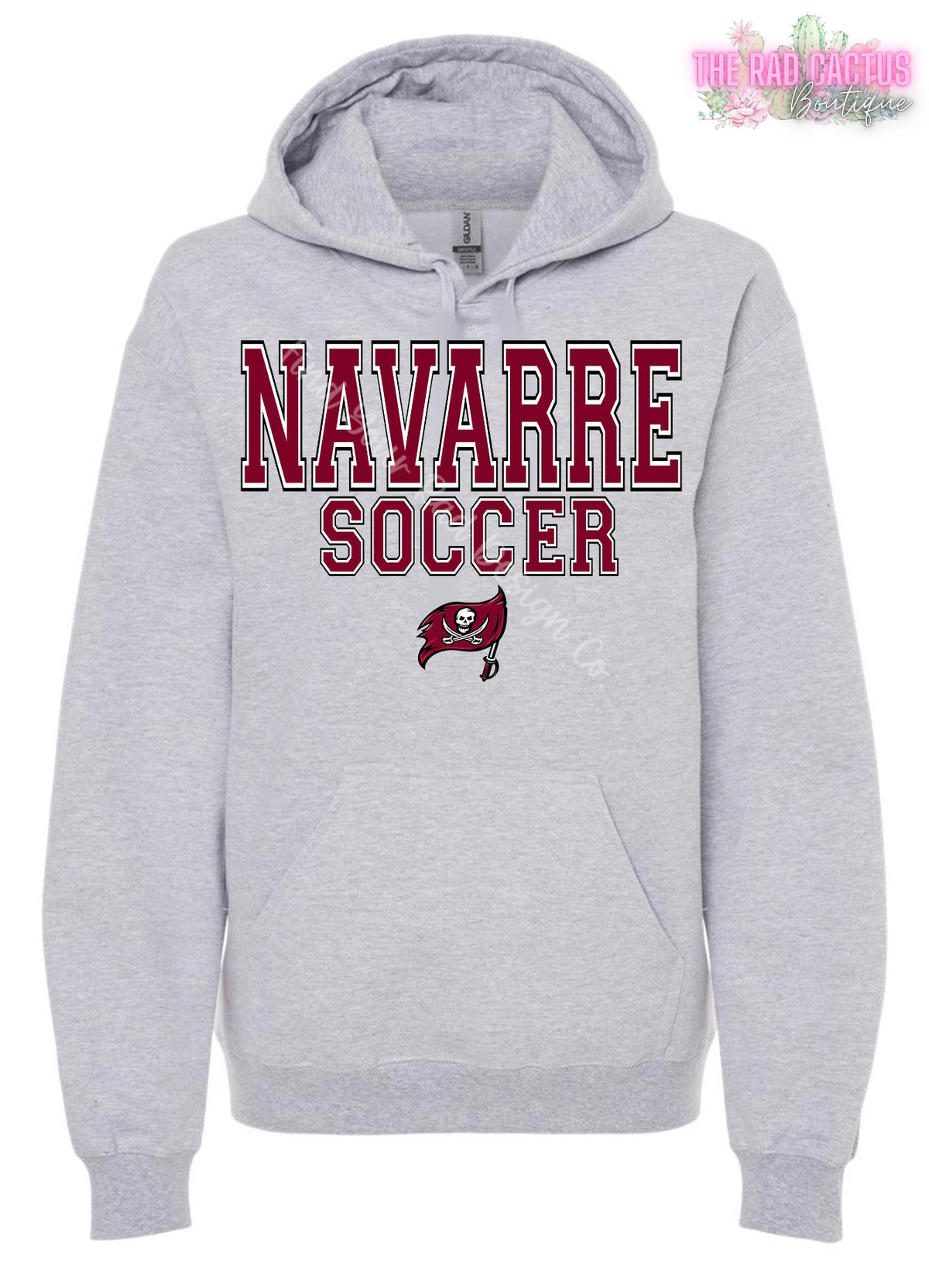 Navarre Soccer Collegiate Graphic Tee or Crewneck Sweatshirt
