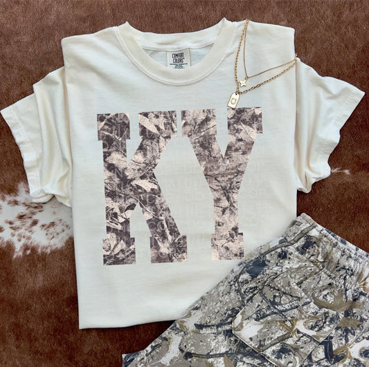 KY Camo State Tee/Sweatshirt