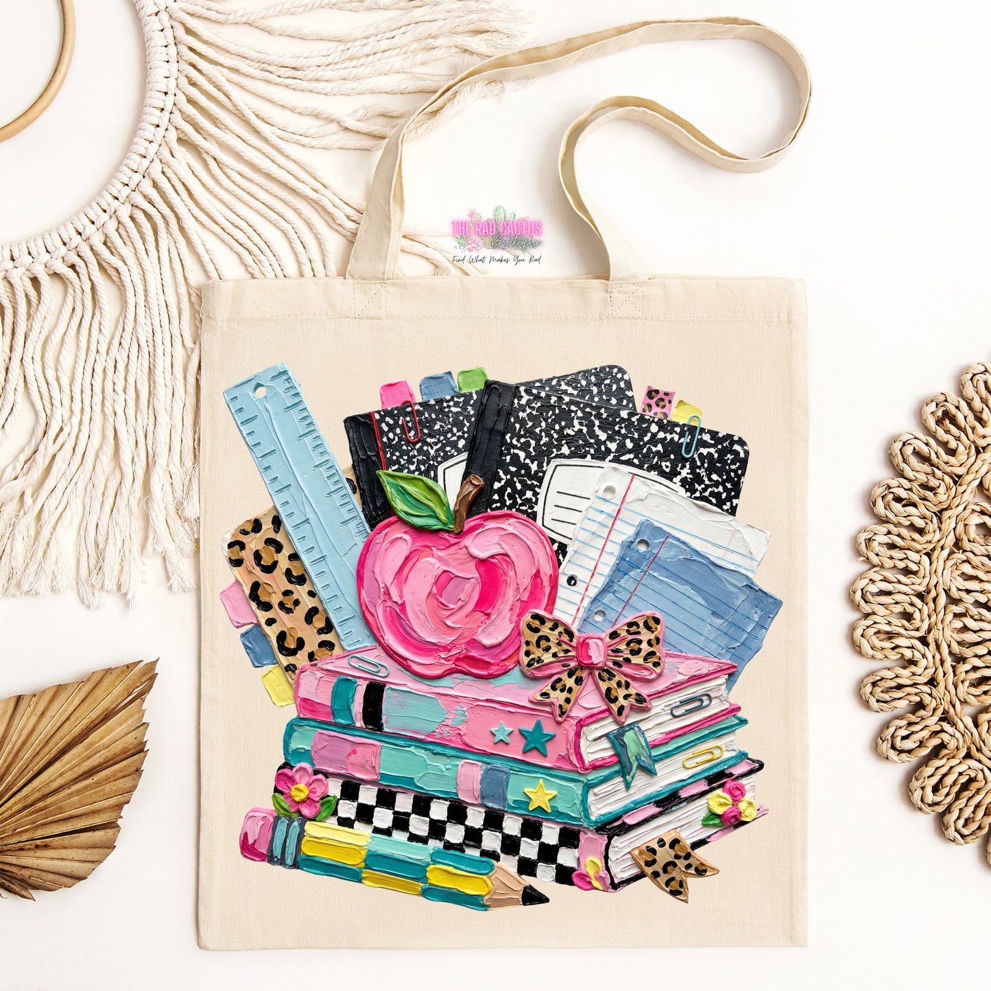 Teacher Essentials Tote Bag