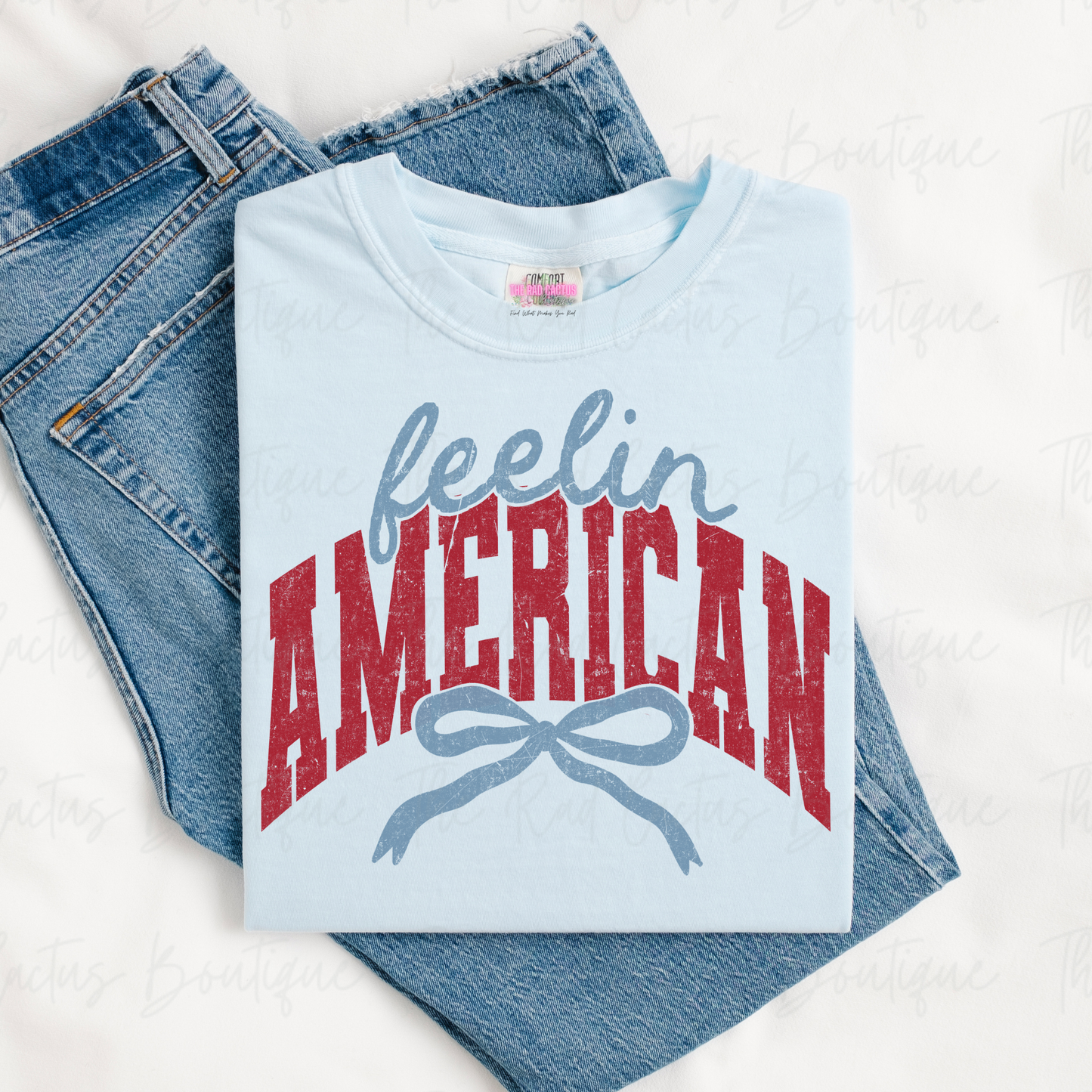 Feelin' American Graphic Tee or Crewneck Sweatshirt