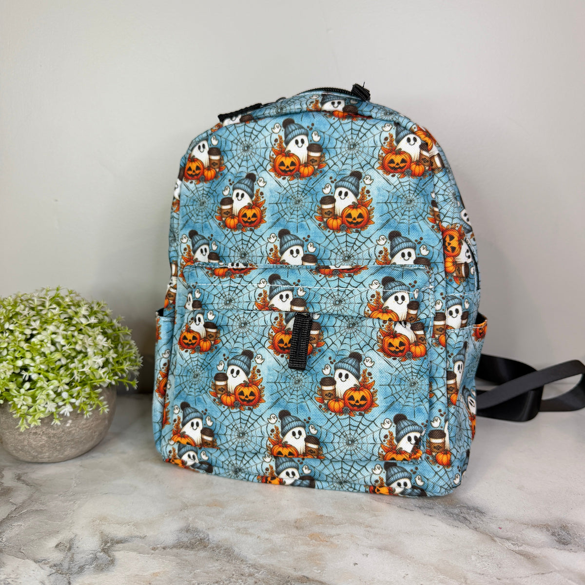 Mini Backpack - Halloween - Ghost Coffee - PREORDER