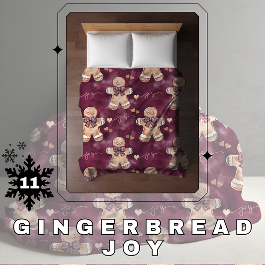Blanket Christmas #11 - Gingerbread Joy - PREORDER