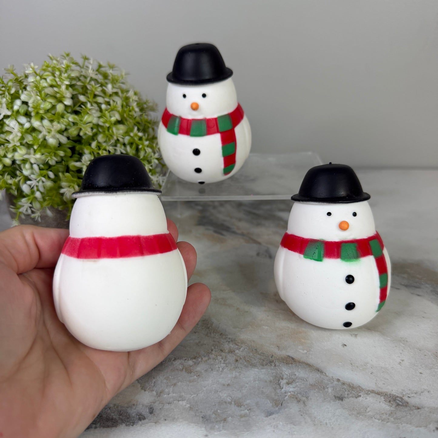 Squishy Toy - Marshmallow Snowman
