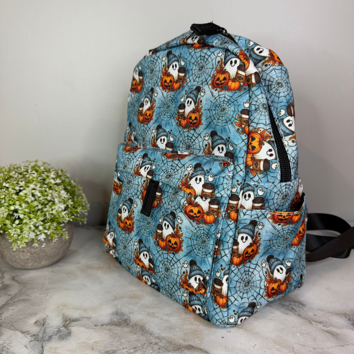 Mini Backpack - Halloween - Ghost Coffee - PREORDER