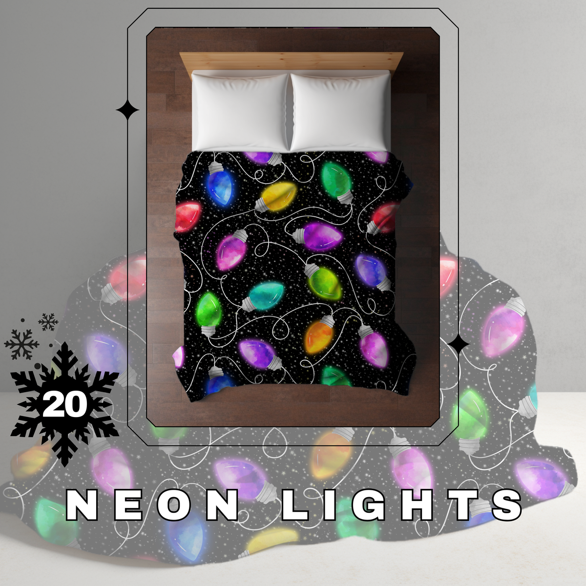 Blanket Christmas #20 - Neon Lights - PREORDER