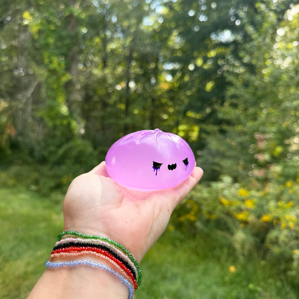 Squishy Toy - Halloween Dumpling, Ghost Charm - PREORDER ends 7/12