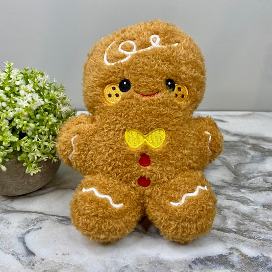 Plush Toy Gingerbread Man #2 Christmas