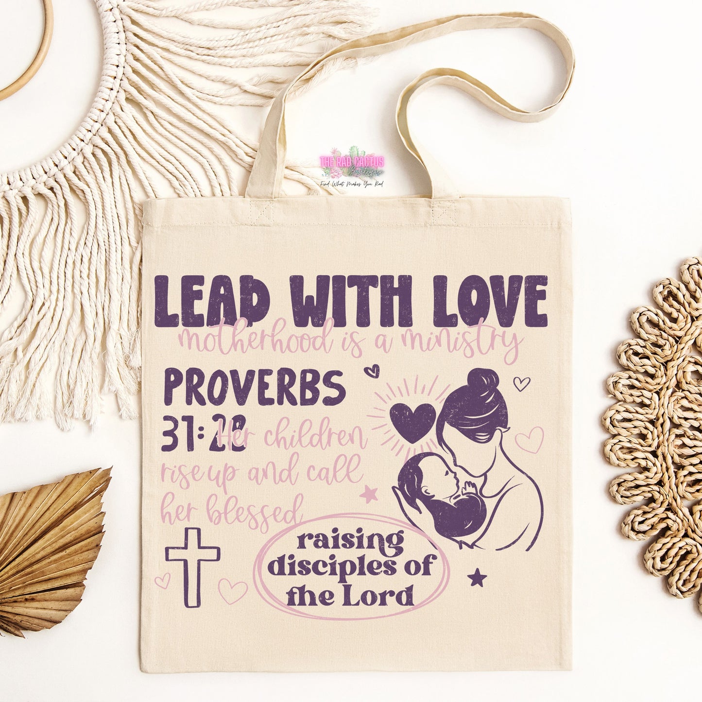 Lead With Love Tote Bag