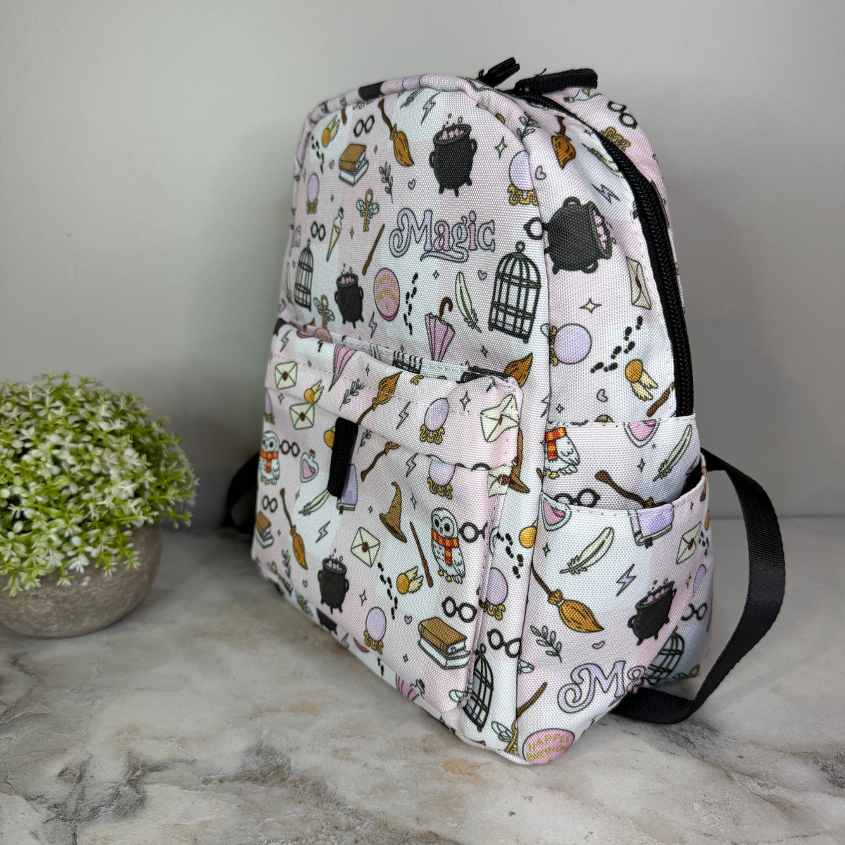 Mini Backpack - Magic Pink White - PREORDER