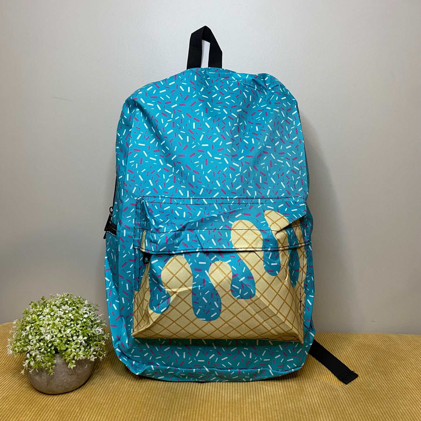 Ice Cream Drip Full Size Backpack - PREORDER 6/26-6/29