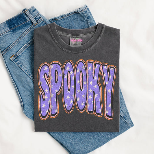 Spooky Retro Graphic Tee or Crewneck Sweatshirt