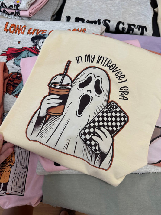 In My Introvert Era Ghost Tee/Sweatshirts