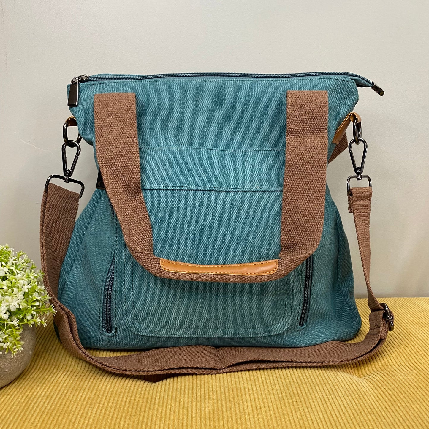 Caitlin - Canvas Satchel - PREORDER 3/11-3/14
