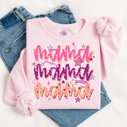 Mama Mama Mama Graphic Tee or Crewneck Sweatshirt