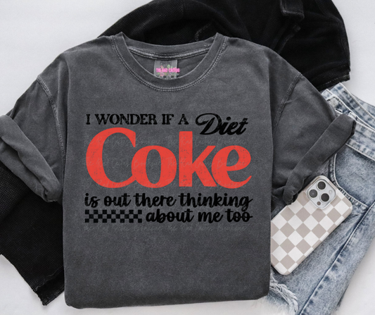 I Wonder If DC Is Thinking About Me Too Graphic Tee or Crewneck Sweatshirt
