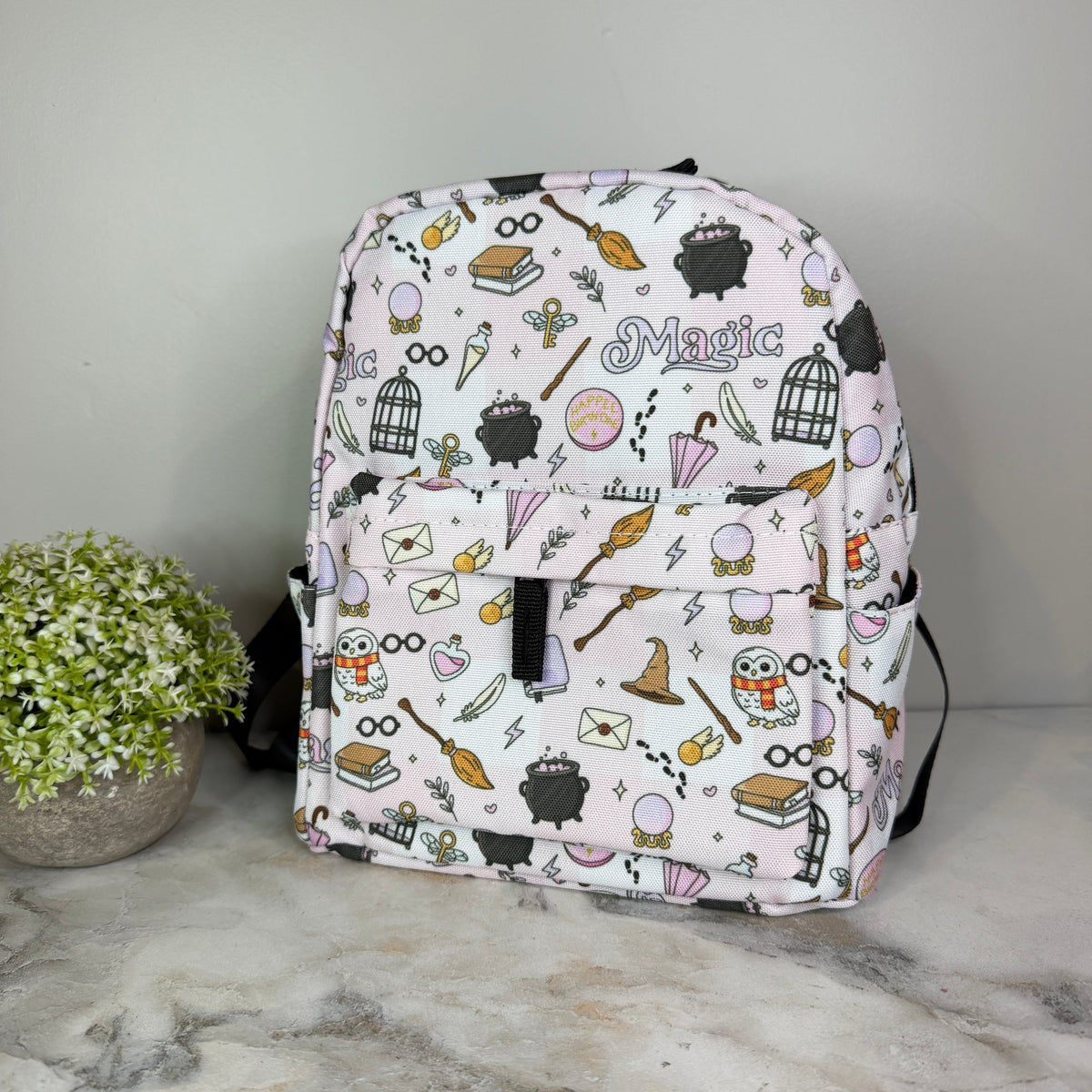 Mini Backpack - Magic Pink White - PREORDER