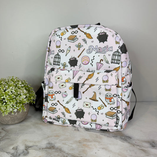 Mini Backpack - Magic Pink White - PREORDER