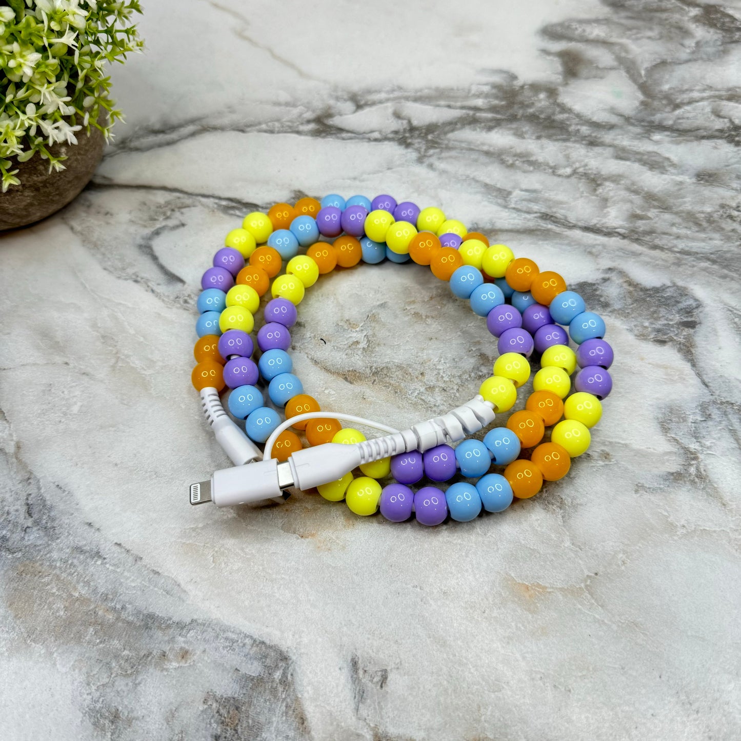 Charging Cord - Beaded #1 - PREORDER 3/14-3/17