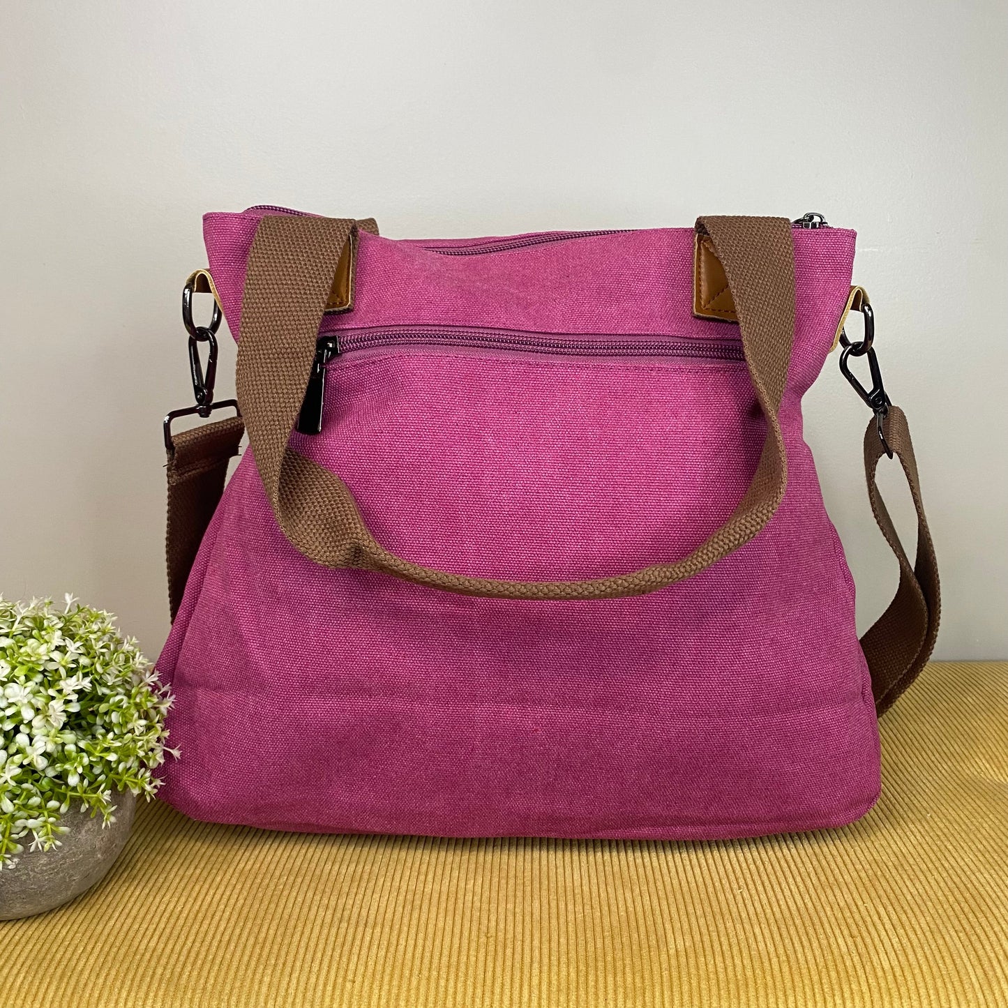 Caitlin - Canvas Satchel - PREORDER 3/11-3/14