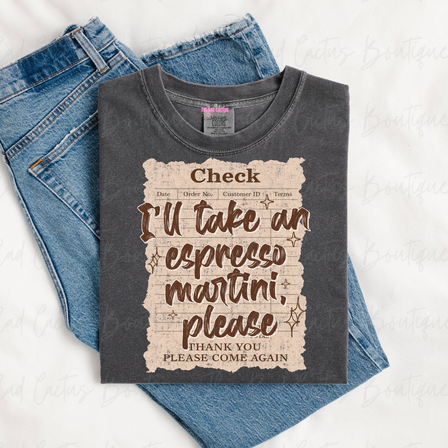 I'll Take An Espresso Martini Please Graphic Tee or Crewneck Sweatshirt