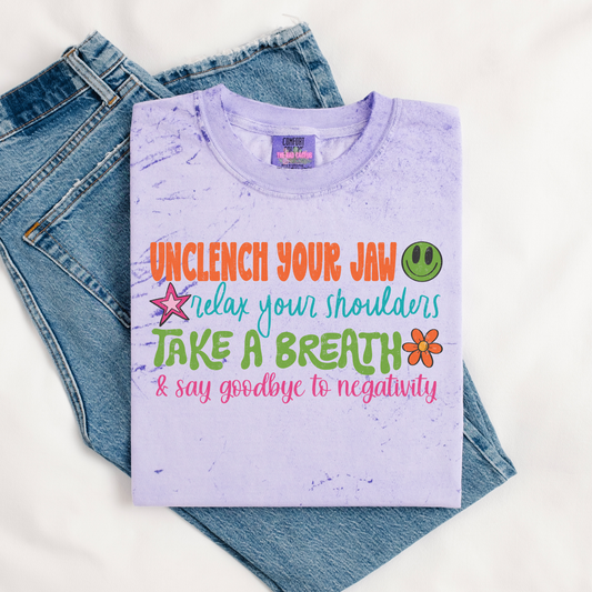 Unclench Your Jaw Graphic Tee or Crewneck Sweatshirt