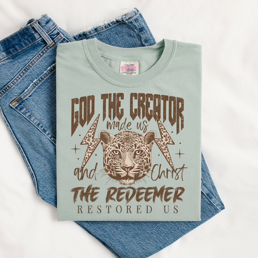 God The Creator Graphic Tee or Crewneck Sweatshirt