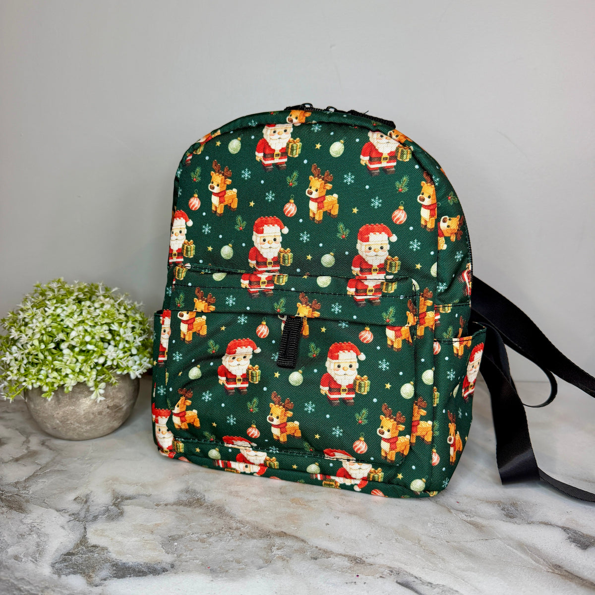 Mini Backpack - Christmas - Building Blocks