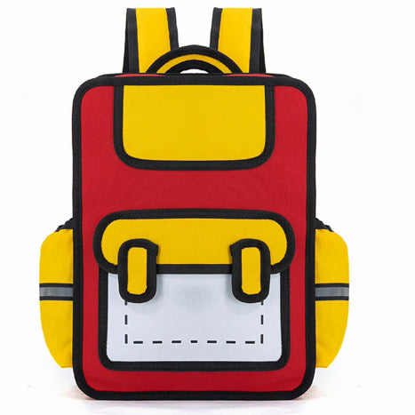Backpack - 2D Cartoon - PREORDER 3/18-3/21