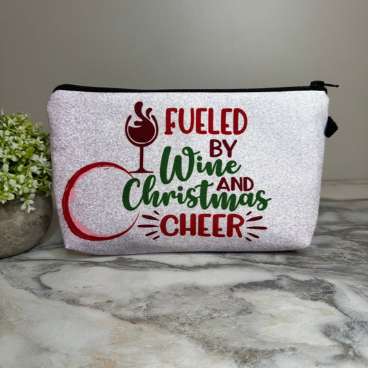 Pouch - Christmas Holiday Fueled By Wine