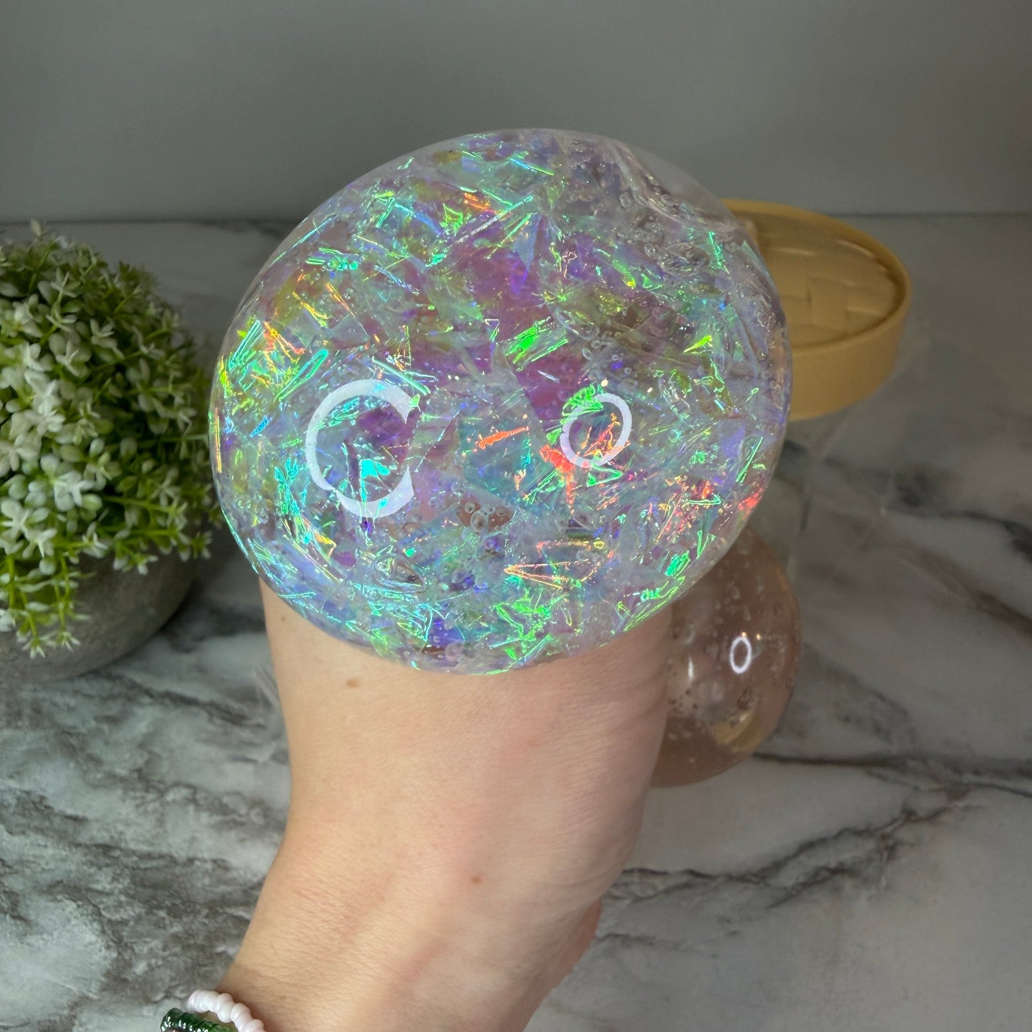 Squishy Toy - Viral Dumpling, Glitter
