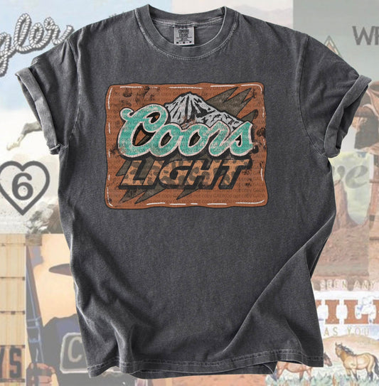 C Light Leopard Vintage Tee/Sweatshirt