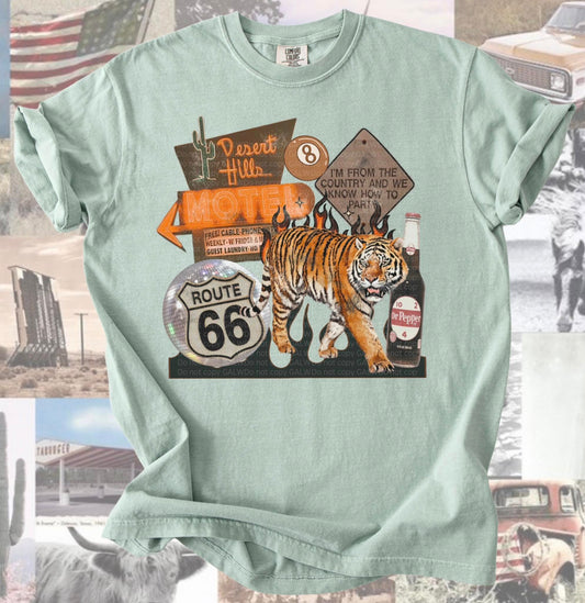 Desert Hill I'm From The Country Collage Tee/Sweatshirt