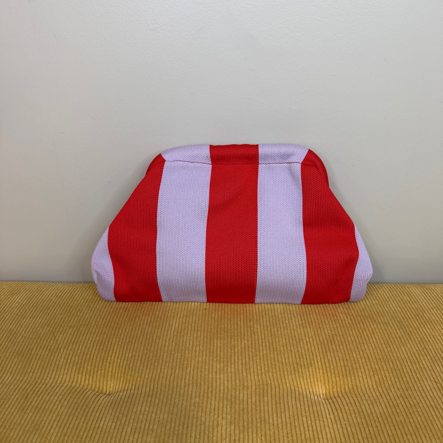 Emma Travel Clutch - Stripes + Chevron