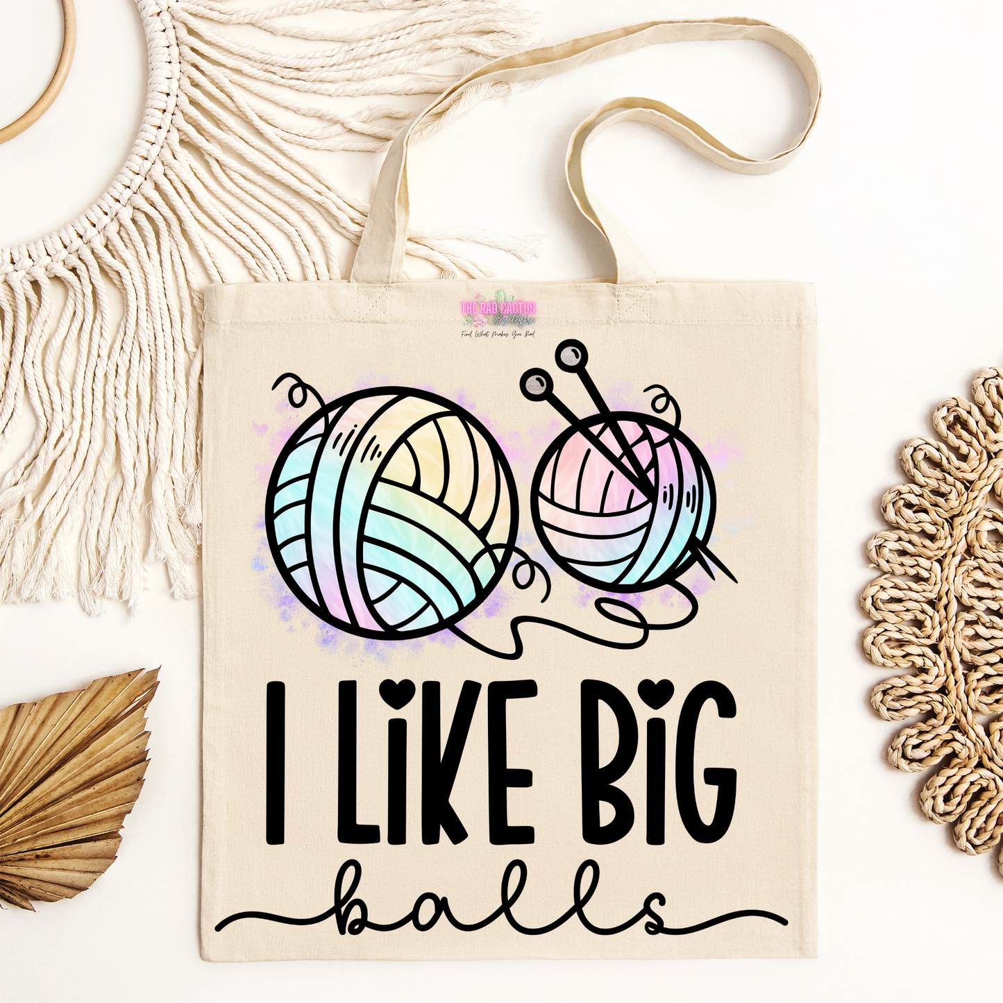 I Like Big Balls Canvas Tote Bag