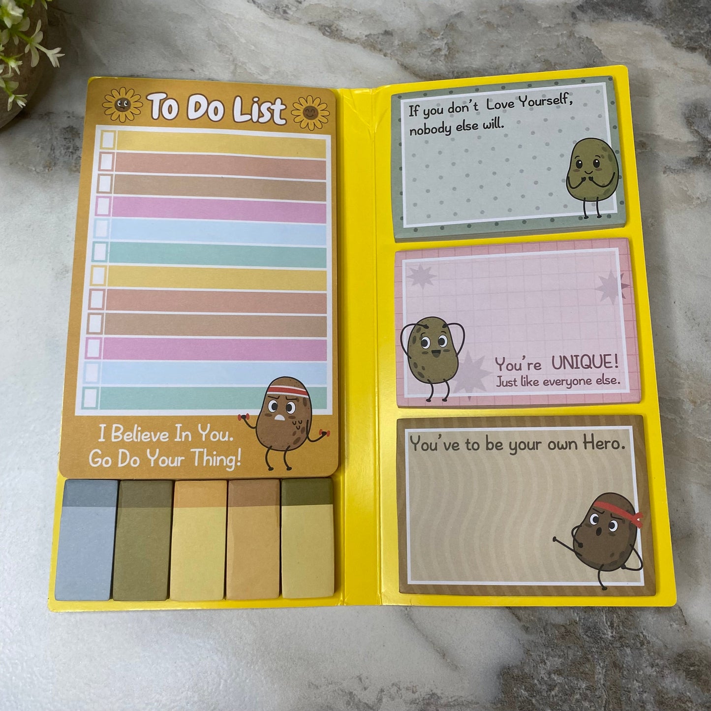 Sticky Note Booklet Set - Potato - PREORDER 6/21-6/24