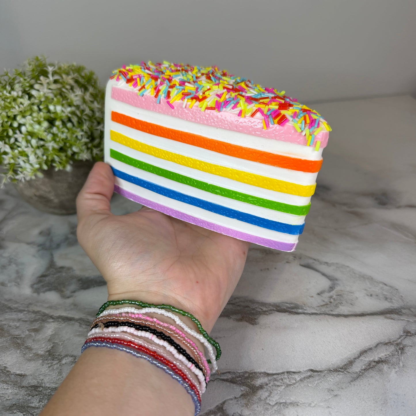 Stress Squishy Toy - Cake - PREORDER