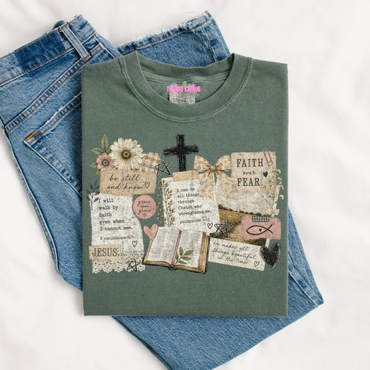 Faith Over Fear Graphic Tee or Crewneck Sweatshirt