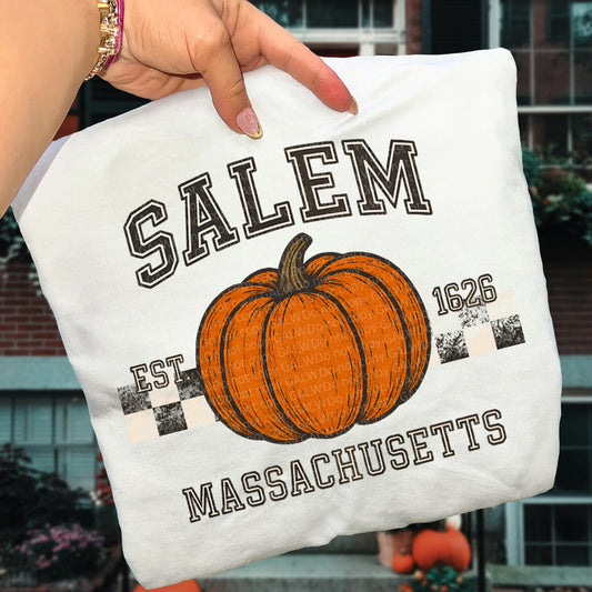 Salem Orange Pumpkin Tee/Sweatshirt