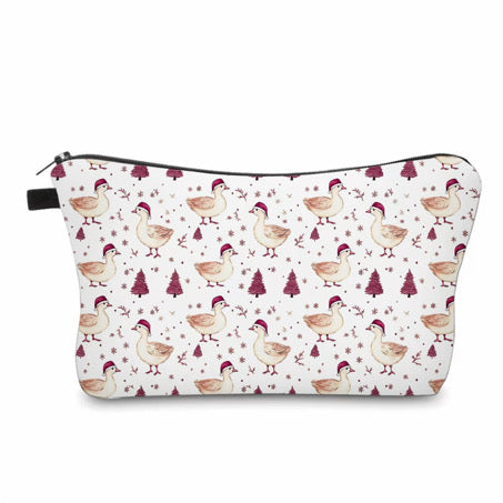 Pouch - Christmas - Duck Maroon