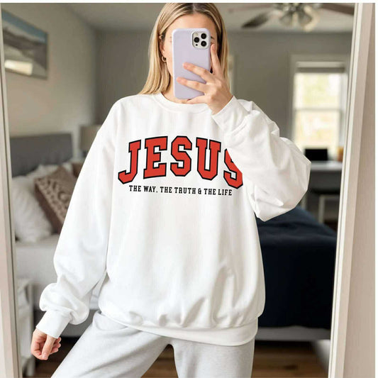 Jesus The Way, The Truth, The Light Tee/Sweatshirt