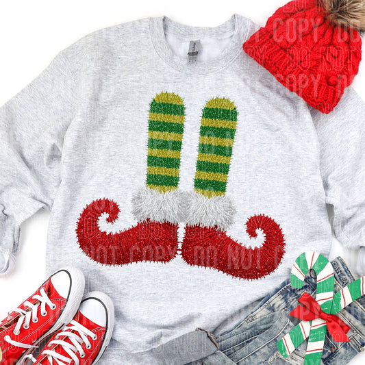 Elf Faux Yarn Tee/Sweatshirt
