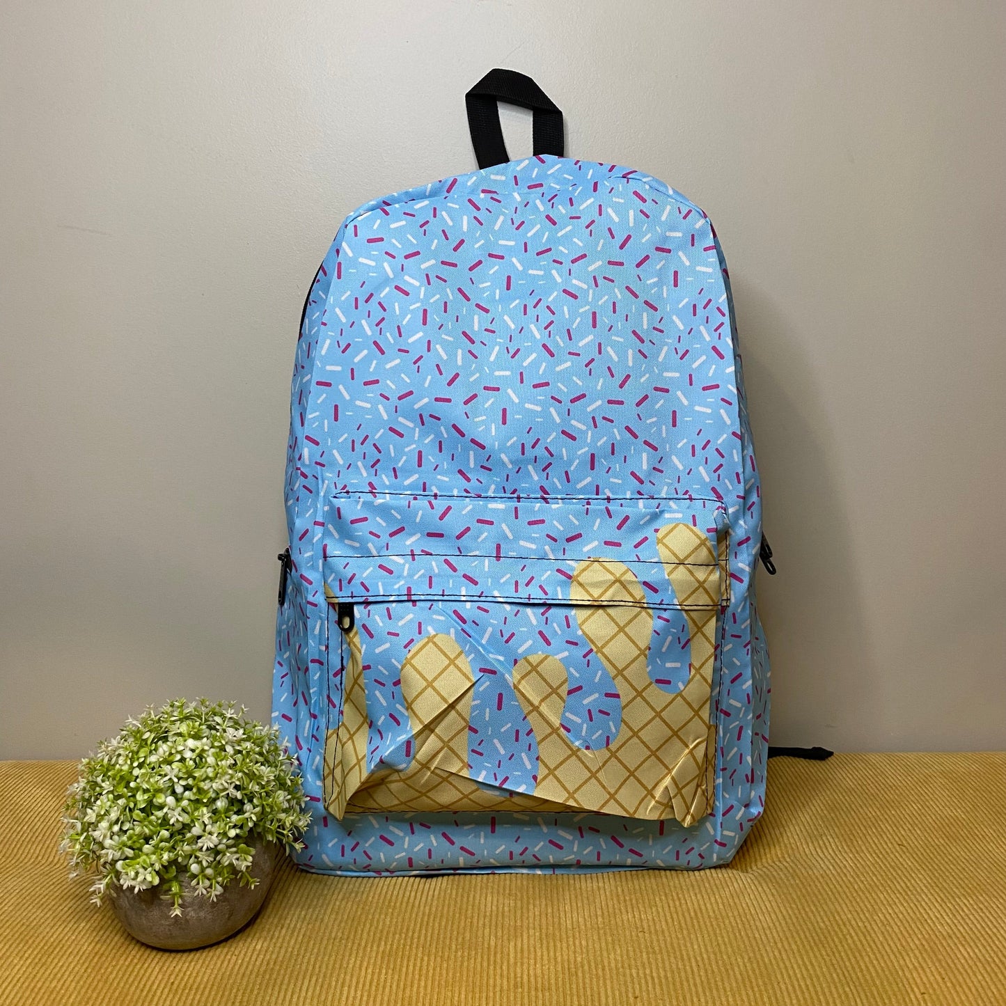 Ice Cream Drip Full Size Backpack - PREORDER 6/26-6/29