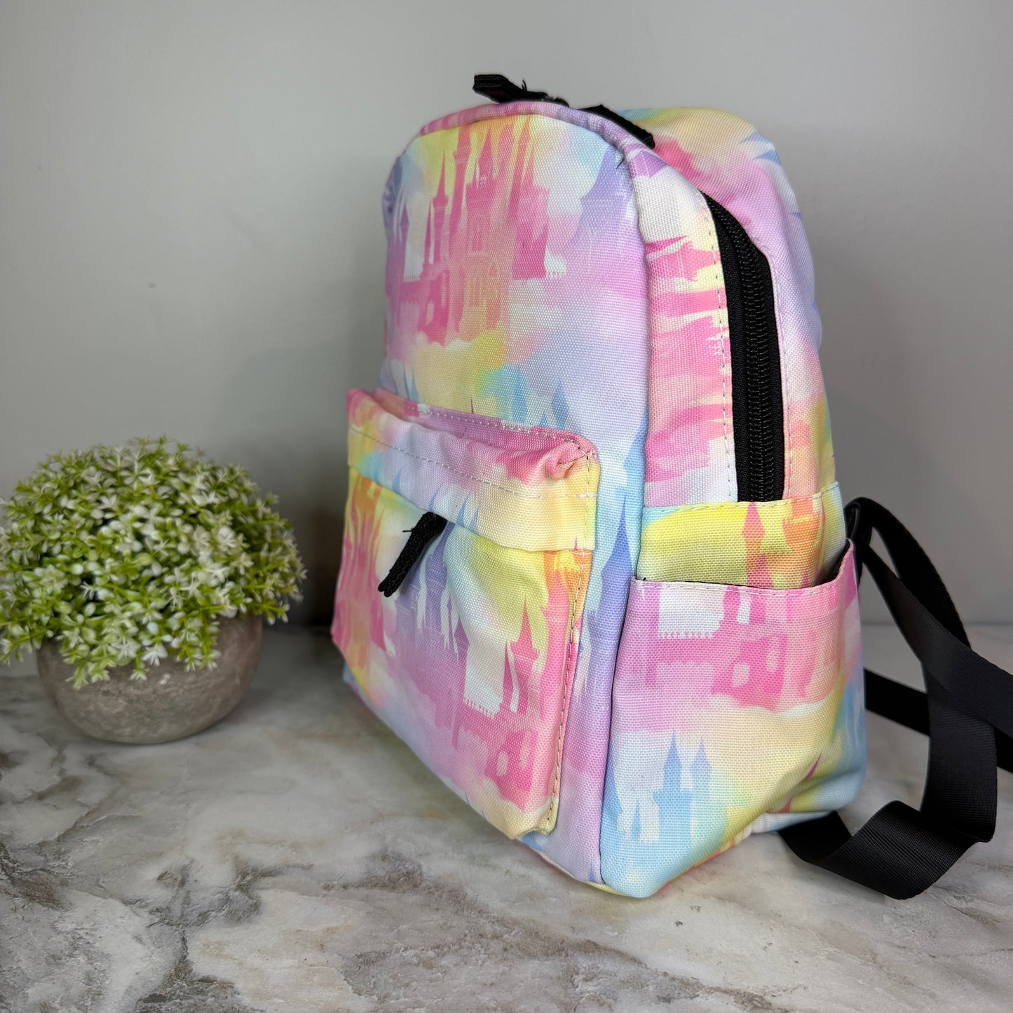 Mini Backpack - Pastel Castle - PREORDER