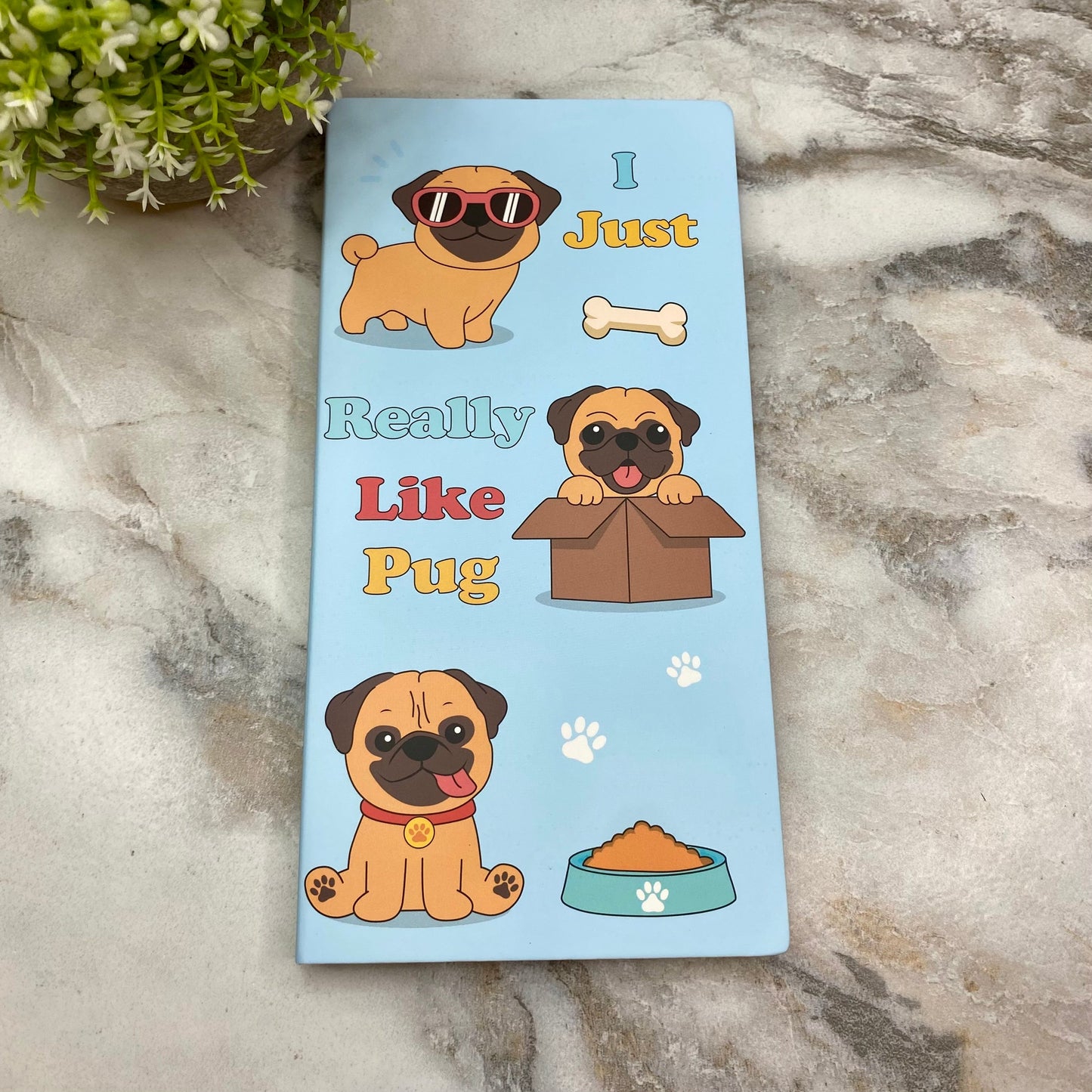 Sticky Note Booklet Set - Pug - PREORDER 6/21-6/24