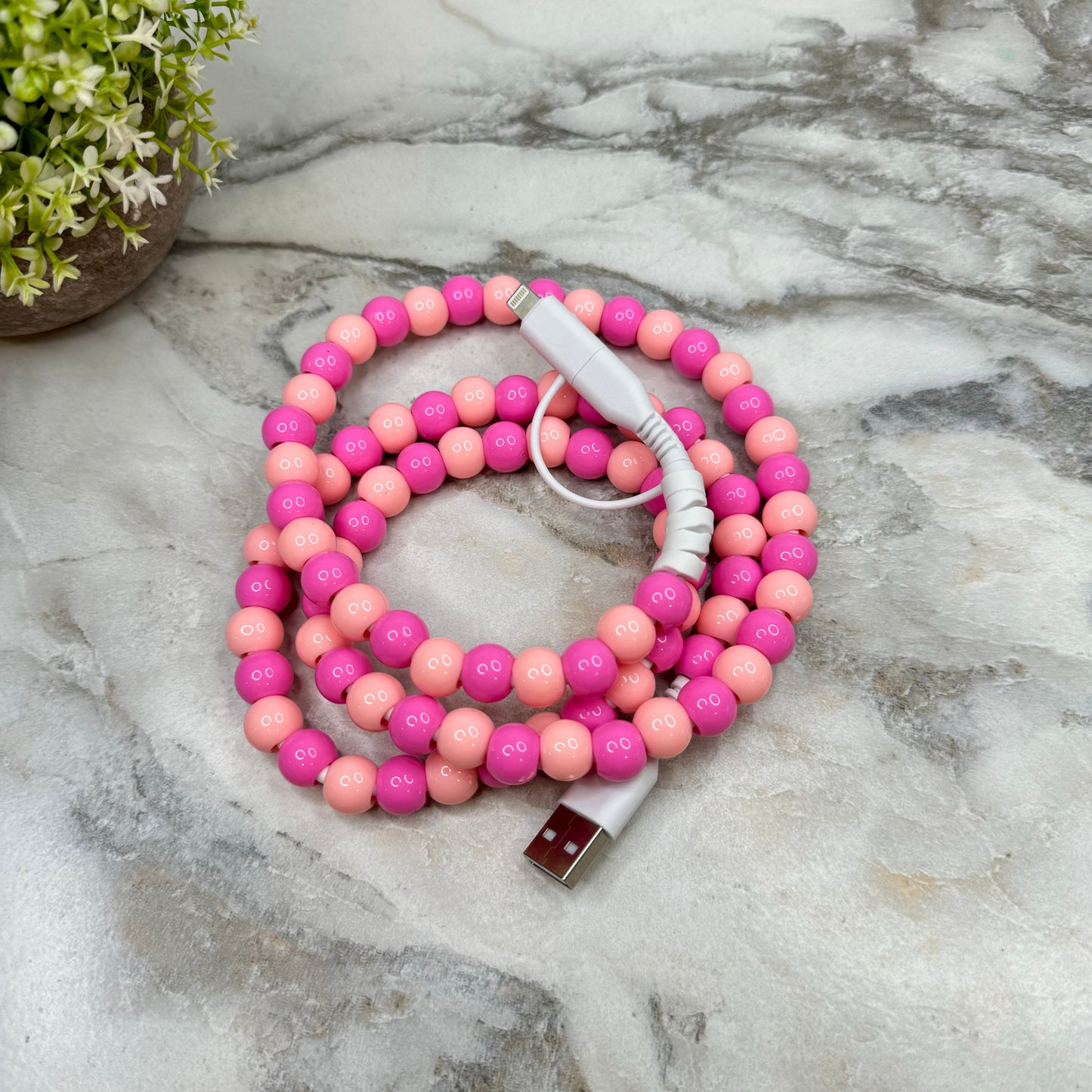 Charging Cord - Beaded #1 - PREORDER 3/14-3/17