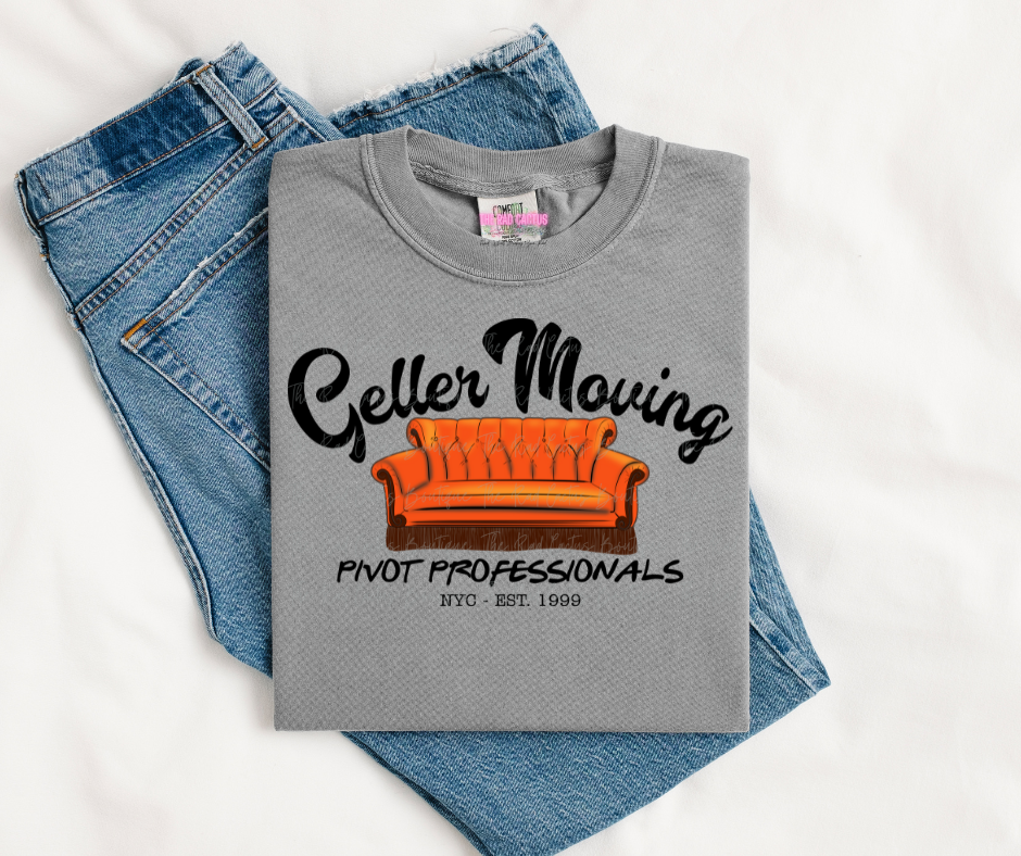 Black Ink Pivot Moving Co. Graphic Tee or Crewneck Sweatshirt