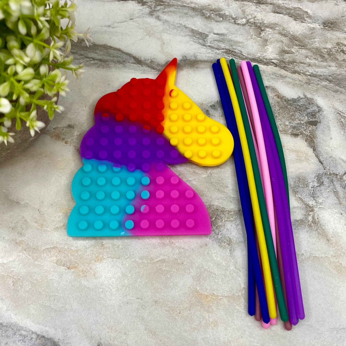 Silicone Sensory Activity - Unicorn